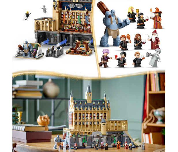 LEGO Harry Potter 76435 Zamek Hogwart: Wielka Sala - 1248471 - zdjęcie 4